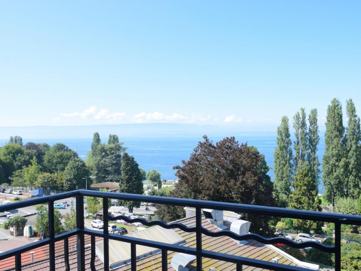 Spacieux Appartement A Evian-Les-Bains Avec Balcon Et Garage - Fr-1-498-48 Kültér fotó